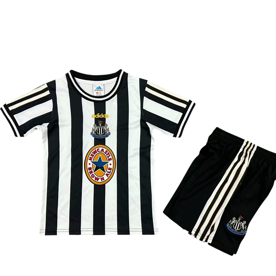 Kids Retro Newcastle United Home Jersey 1997/99
