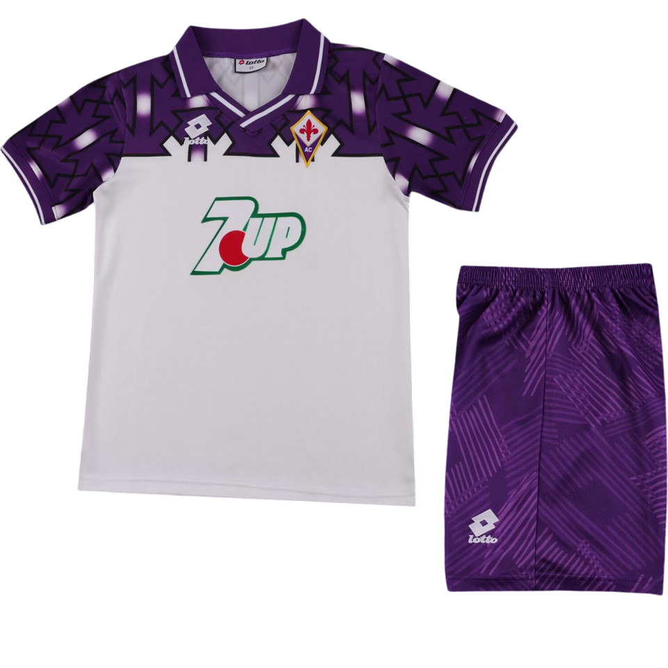 Kids Retro Fiorentina Away Jersey 1992/93