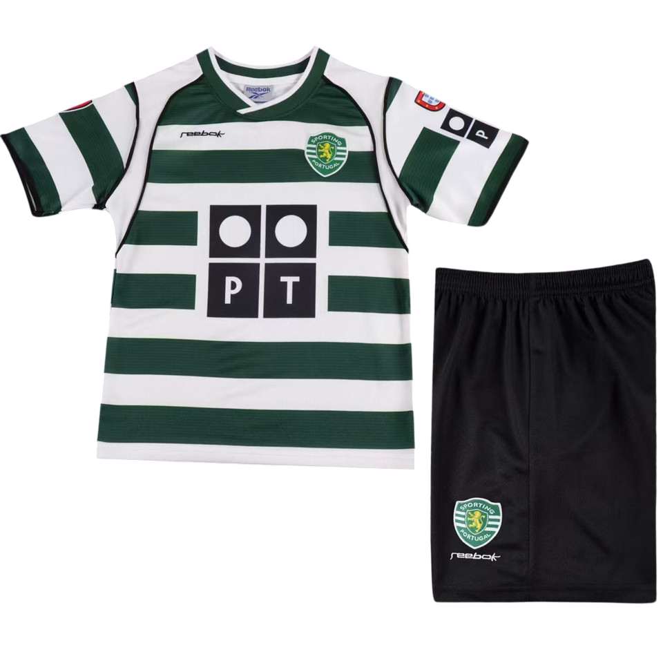 Kids Retro Lisbon Home Jersey 2001/03