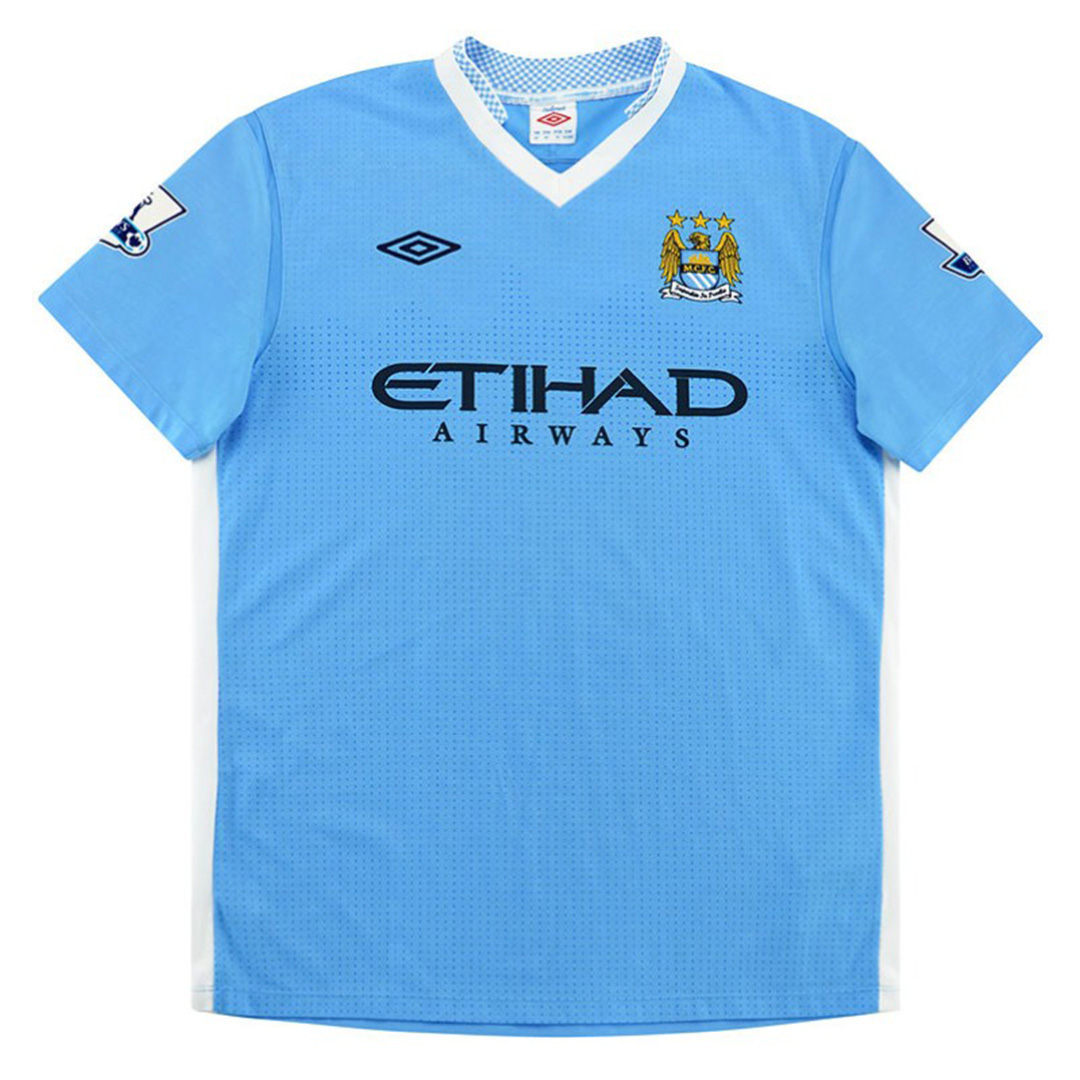 Retro Manchester City Shirt Home 2011/12