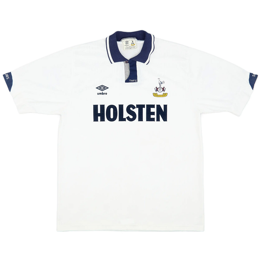 Retro Tottenham Hotspur Shirt Home 1991/93