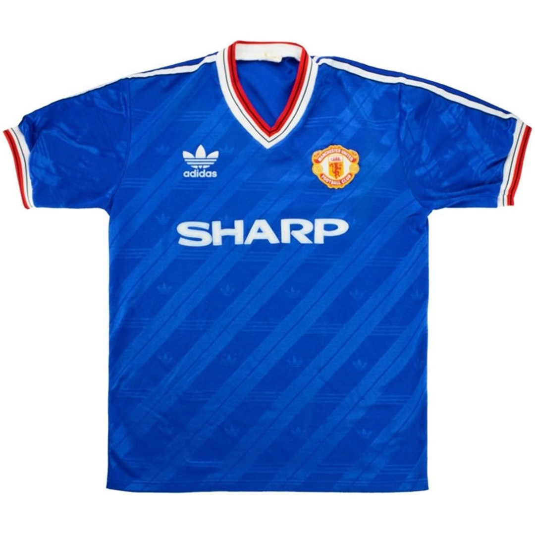 Retro Manchester United Shirt Away 1986