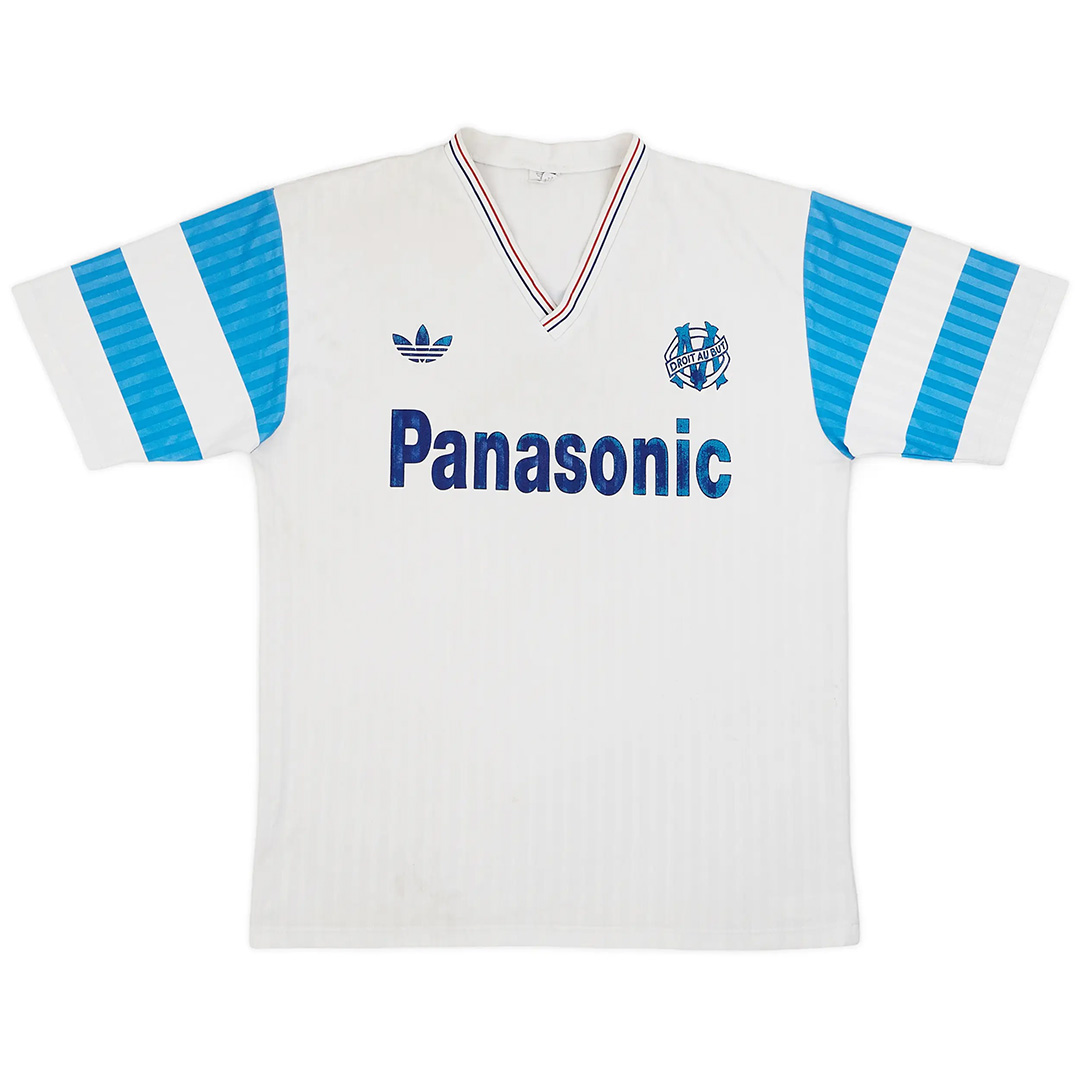 Retro Marseilles Shirt Home 1990/91