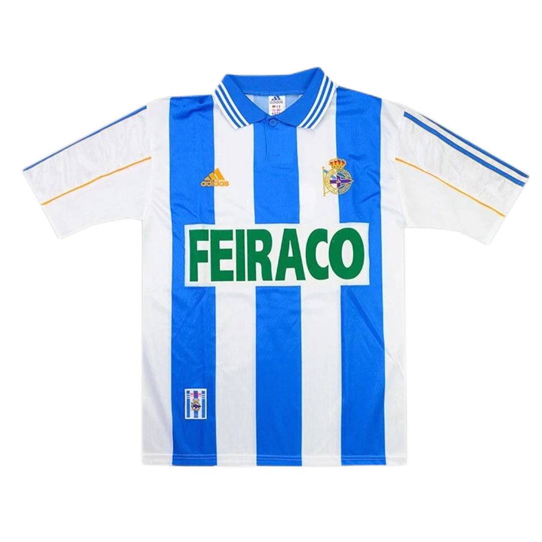 Retro Deportivo La Coruna Shirt Home 1999/00