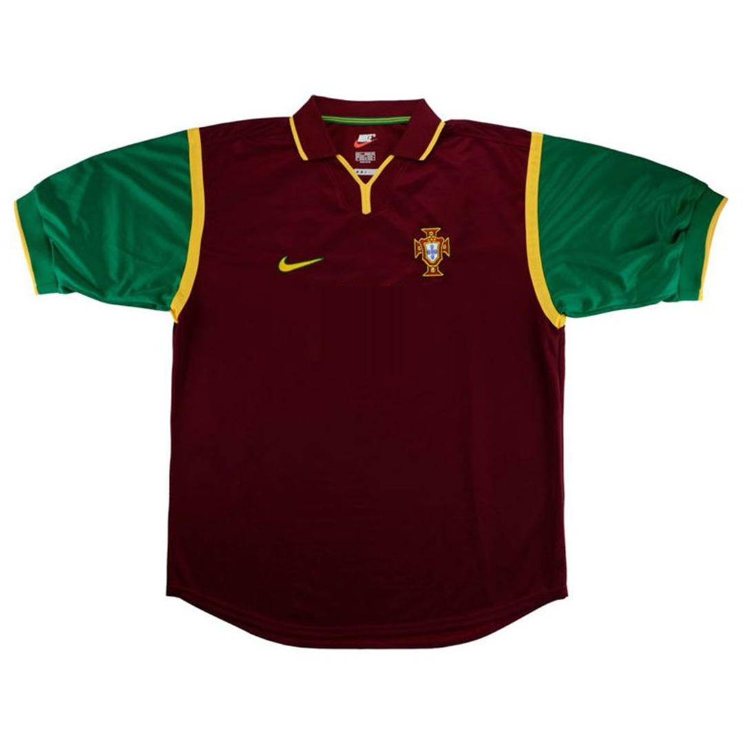 Retro Portugal Shirt Home 1998