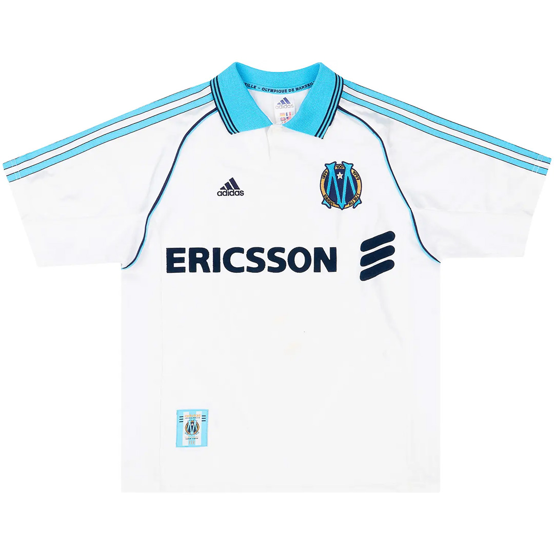 Retro Marseilles 1998/99 Home Soccer Jersey Men's