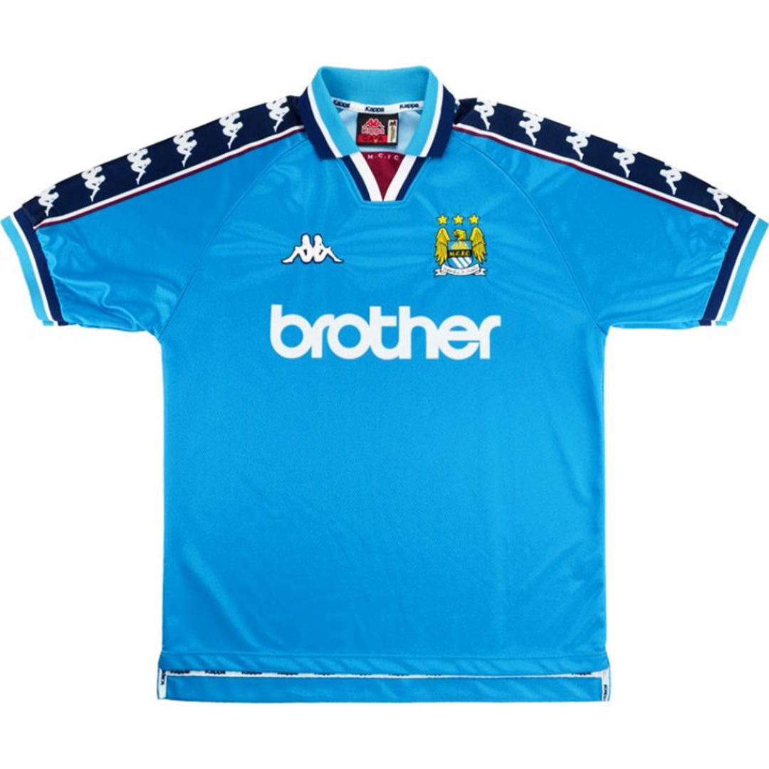 Retro Manchester City Shirt Home 1997/99