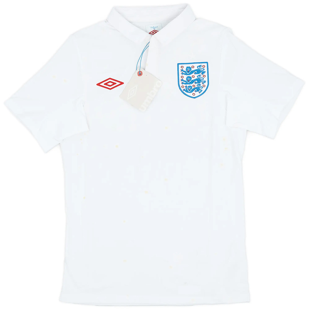 Retro England 2009/10 Home Soccer Jersey Men's