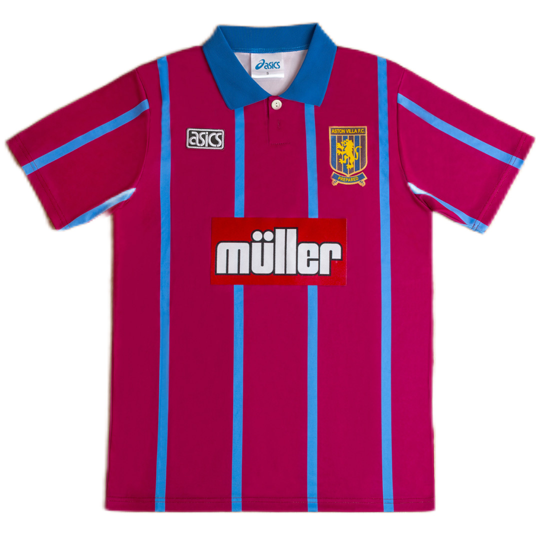 Retro Aston Villa Shirt Home 1993/95