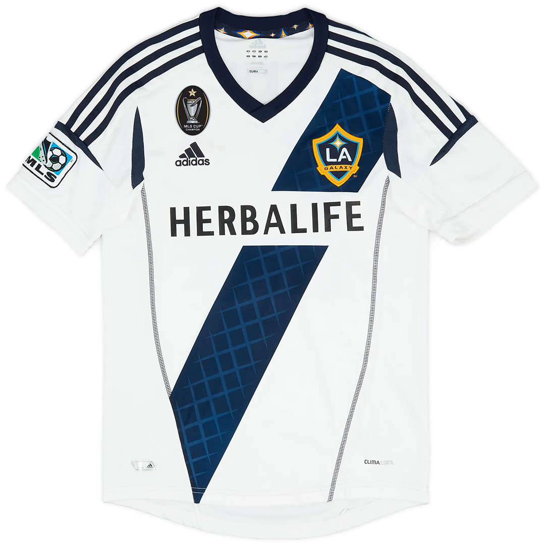 Retro LA Galaxy Shirt Home 2012