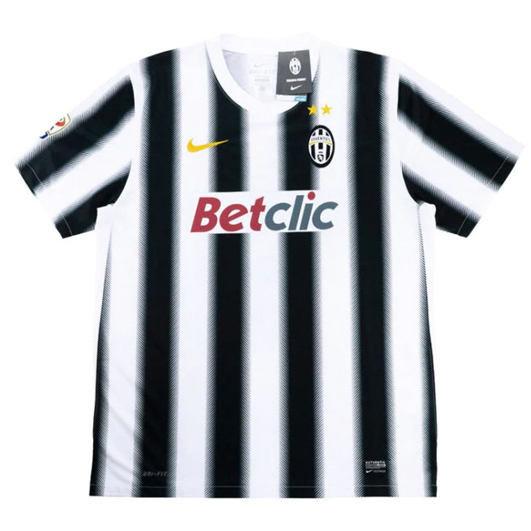 Retro Juventus 2011/12 Home Soccer Jersey Men's