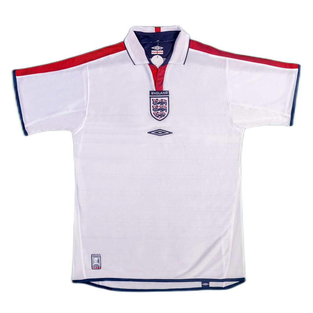 Retro England Shirt Home Replica Euro Cup 2004