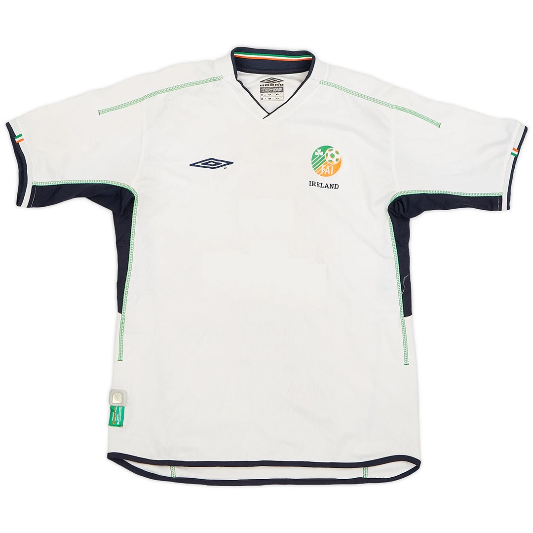 Retro Ireland Shirt Away World Cup 2002