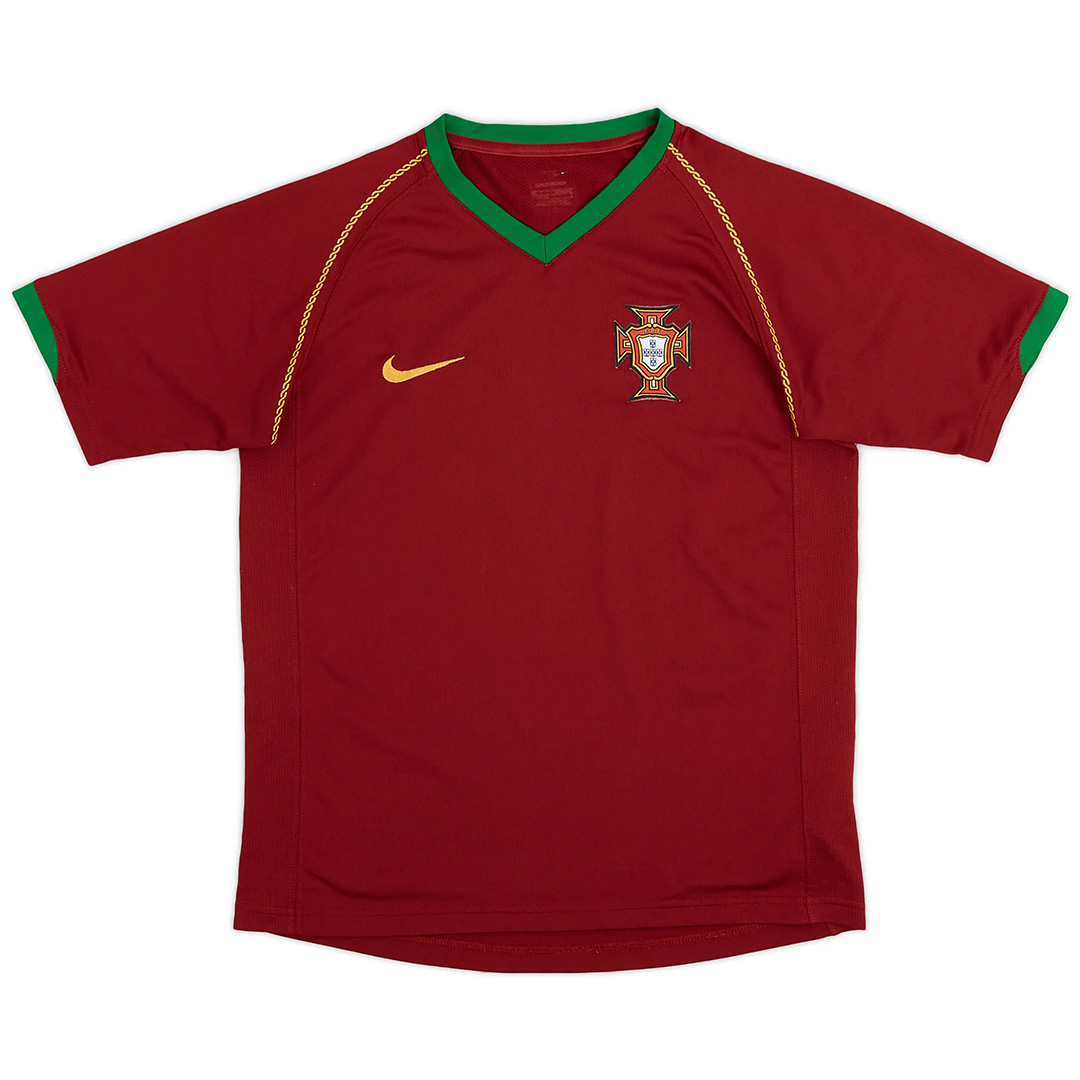Retro Portugal Shirt Home World Cup 2006