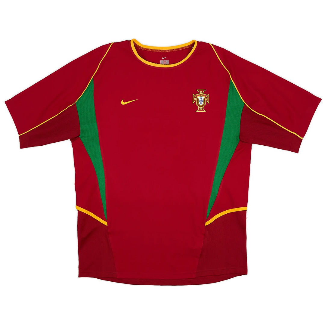 Retro Portugal Shirt Home World Cup 2002