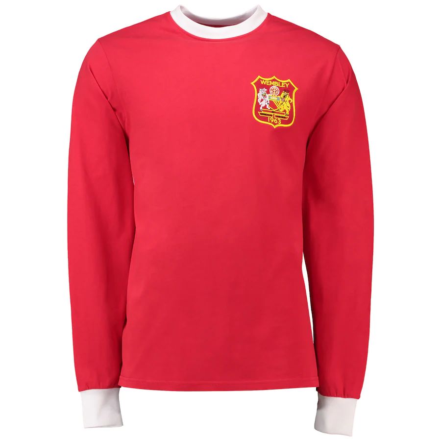 Retro Manchester United Shirt FA Cup Final 1963