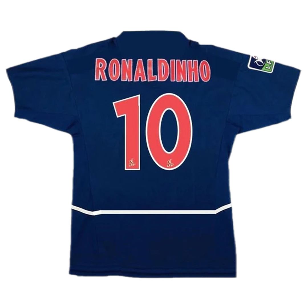Retro PSG Home Shirt 2002/03 RONALDINHO #10