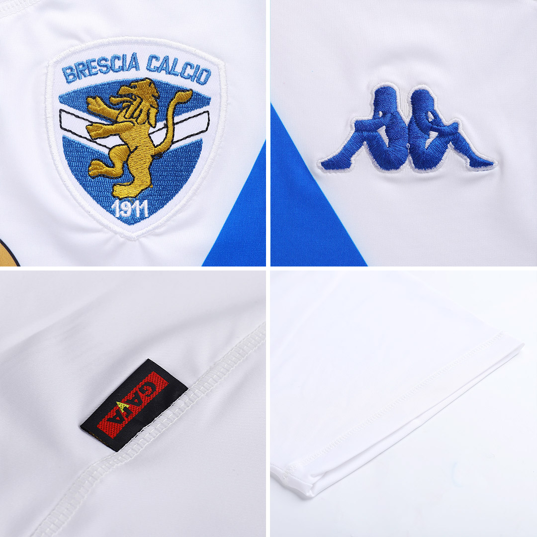 Retro Brescia Calcio Shirt Away 2003/04 Baggio #10