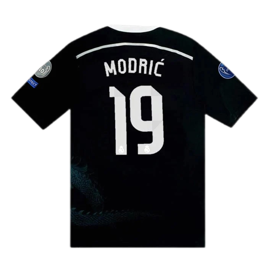 Retro Real Madrid UCL Shirt Away 2014/15 MODRI? #19