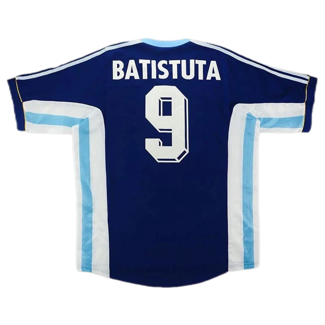 Retro Argentina Shirt Away World Cup 1998 BATISTUTA #9