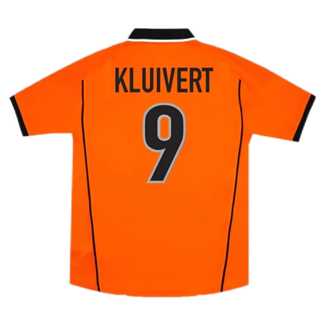 Retro Netherlands Shirt Home Replica World Cup 1998 KLUIVERT #9