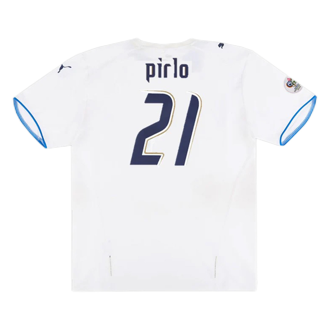 Retro Italy Shirt Away Replica World Cup 2006 PIRLO #21