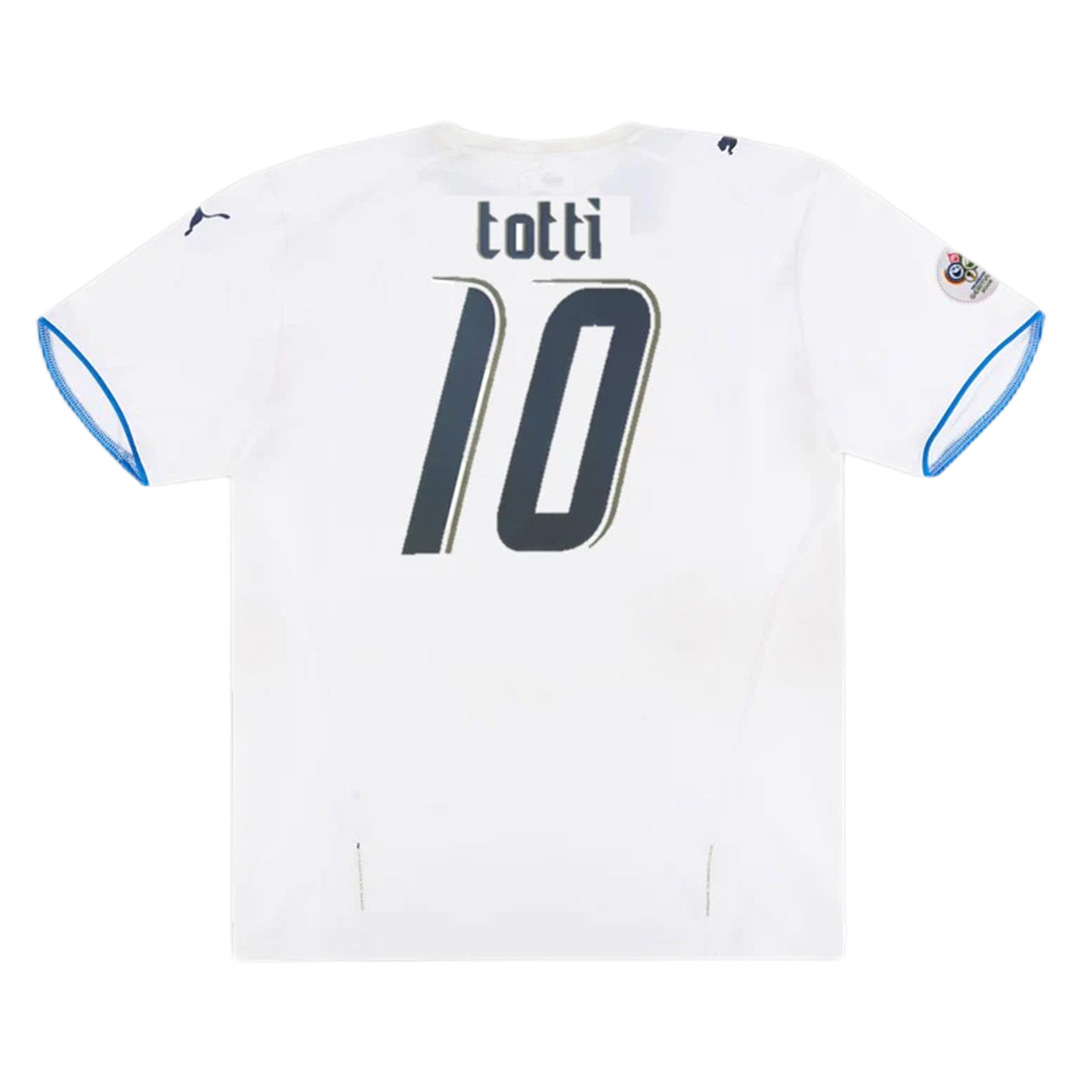 Retro Italy Shirt Away World Cup 2006 TOTTI #10