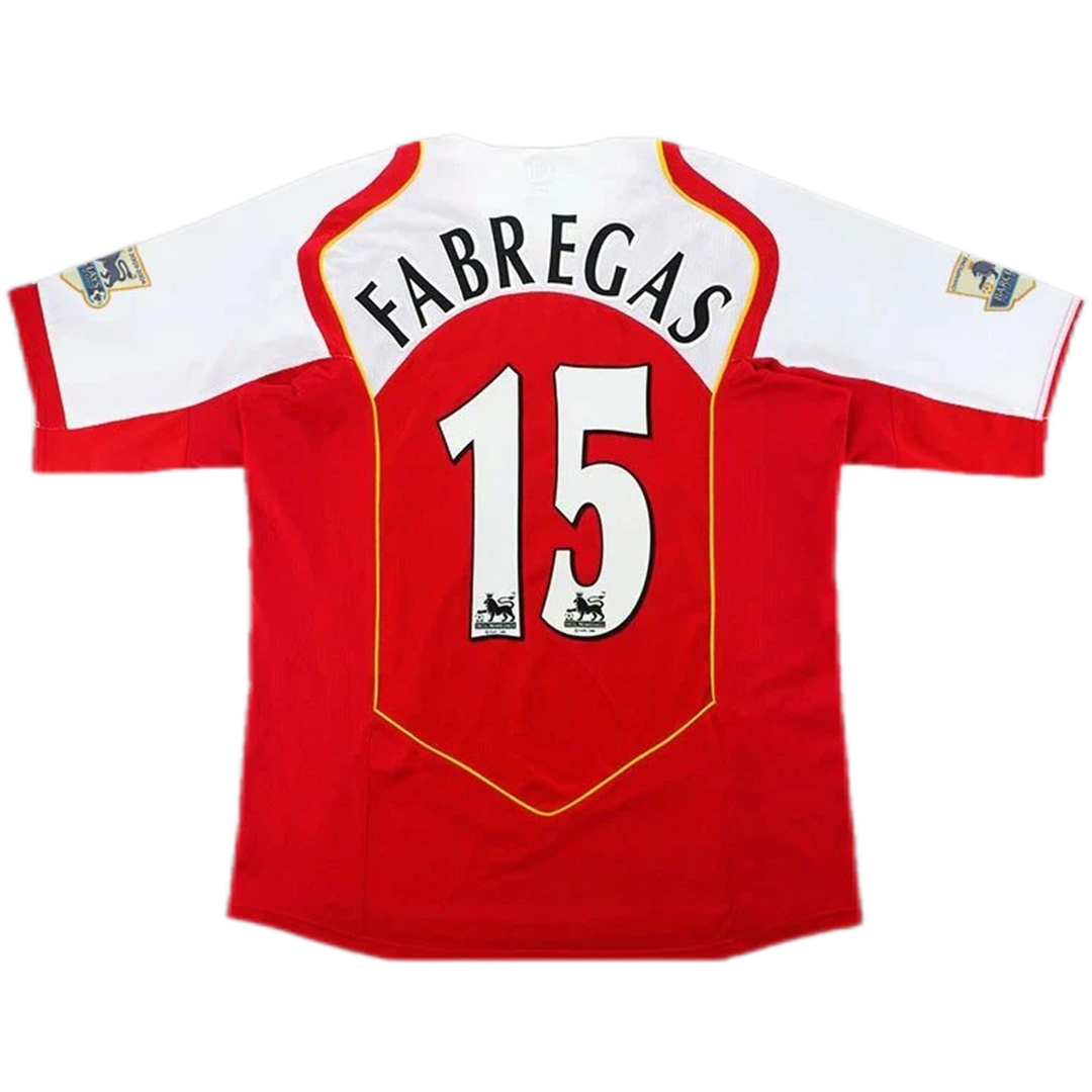 Retro Arsenal Shirt Home 2004/05 FABREGAS #15