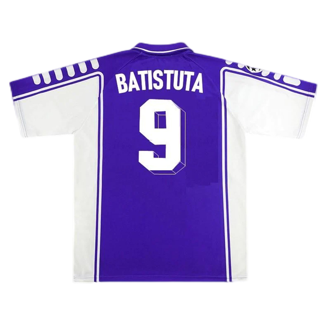 Retro Fiorentina Shirt Home 1999/00 BATISTUTA #9