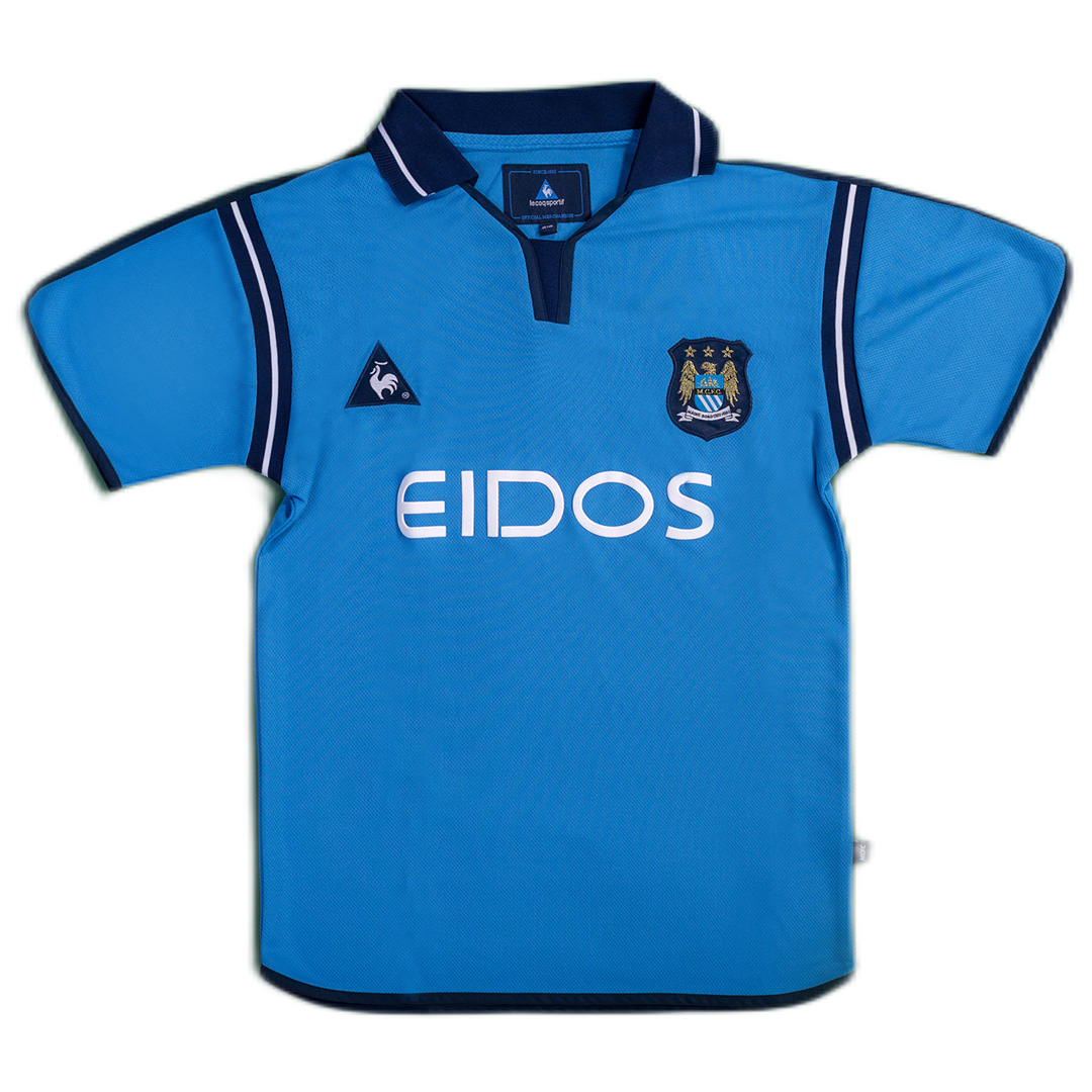 Retro Manchester City Shirt Home 2001/02