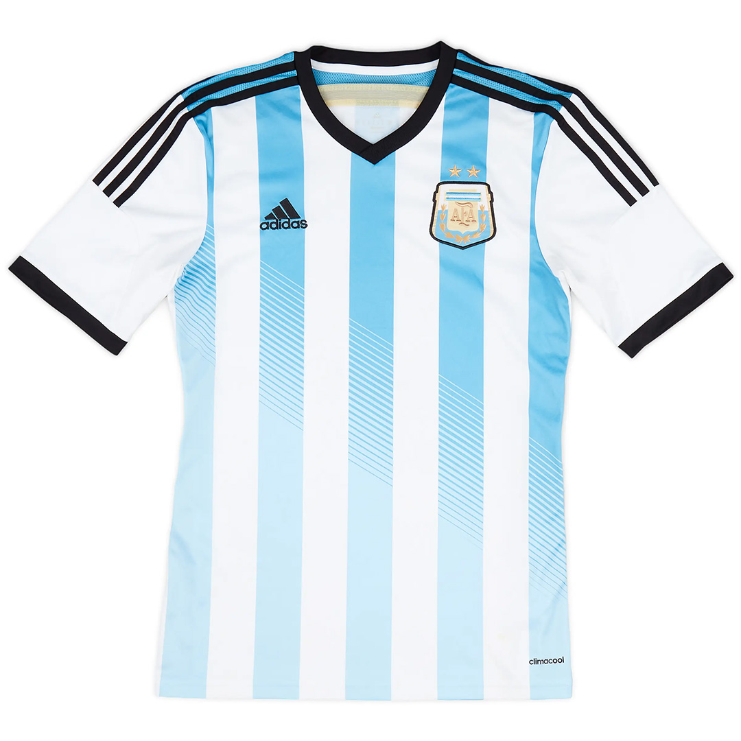 Retro Argentina 2014/15 Home Soccer Jersey Men's