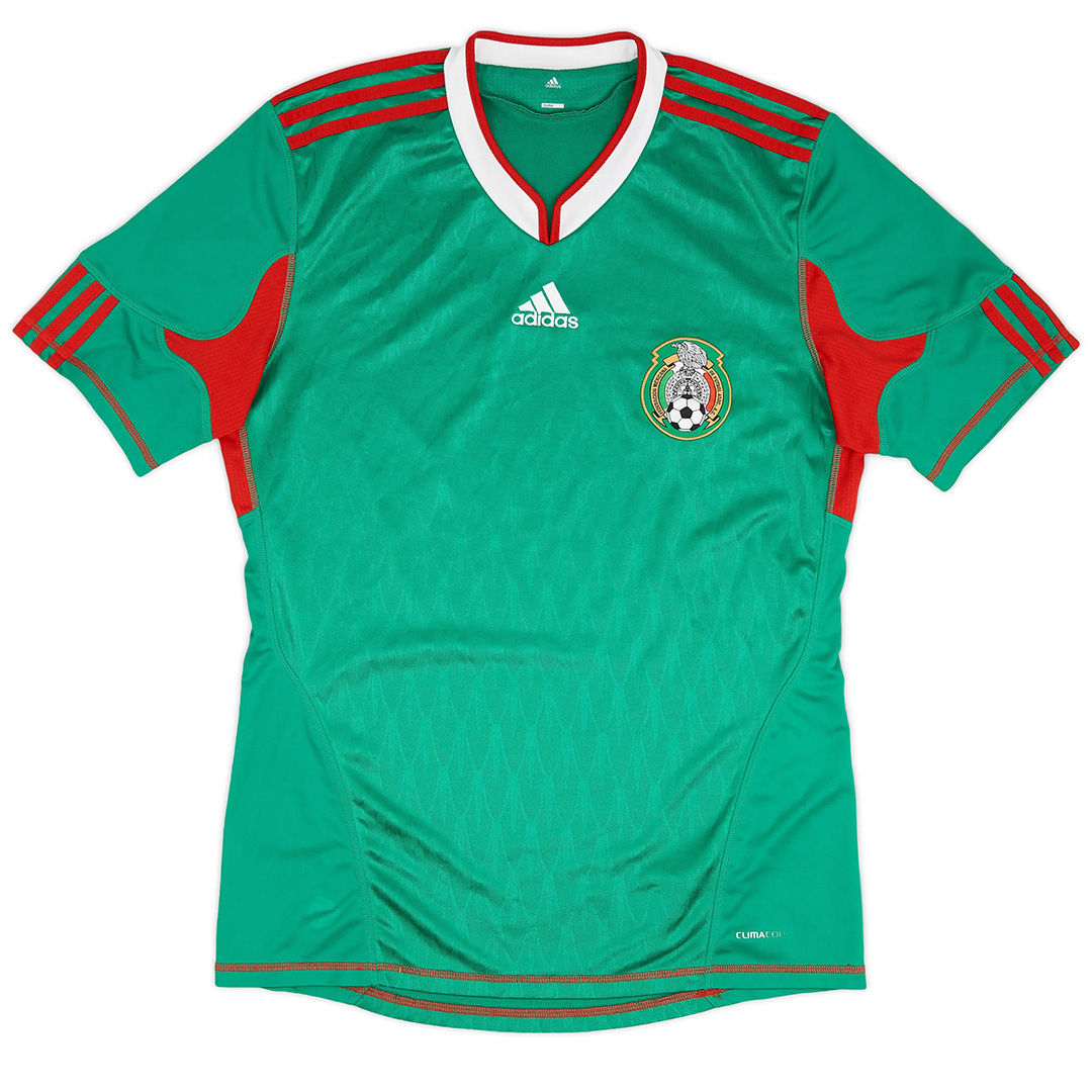 Retro Mexico World Cup 2010 Home Soccer Jersey Men's