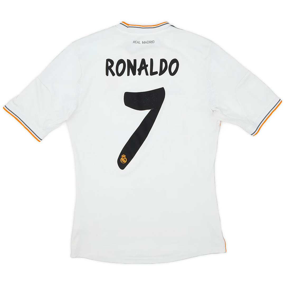 Retro Real Madrid Shirt Home 2013/14 RONALDO #7