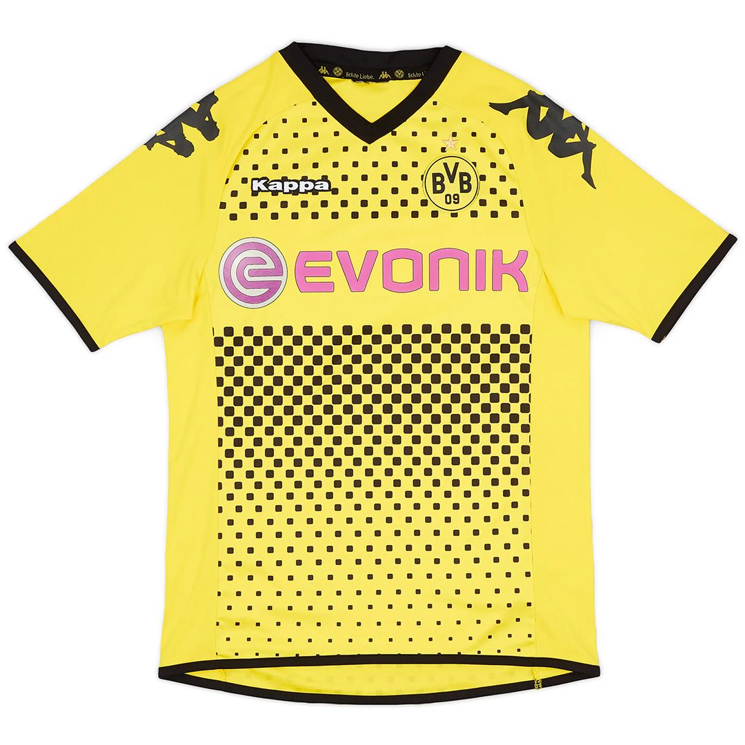 Retro Borussia Dortmund 2011/12 Home Soccer Jersey Men's