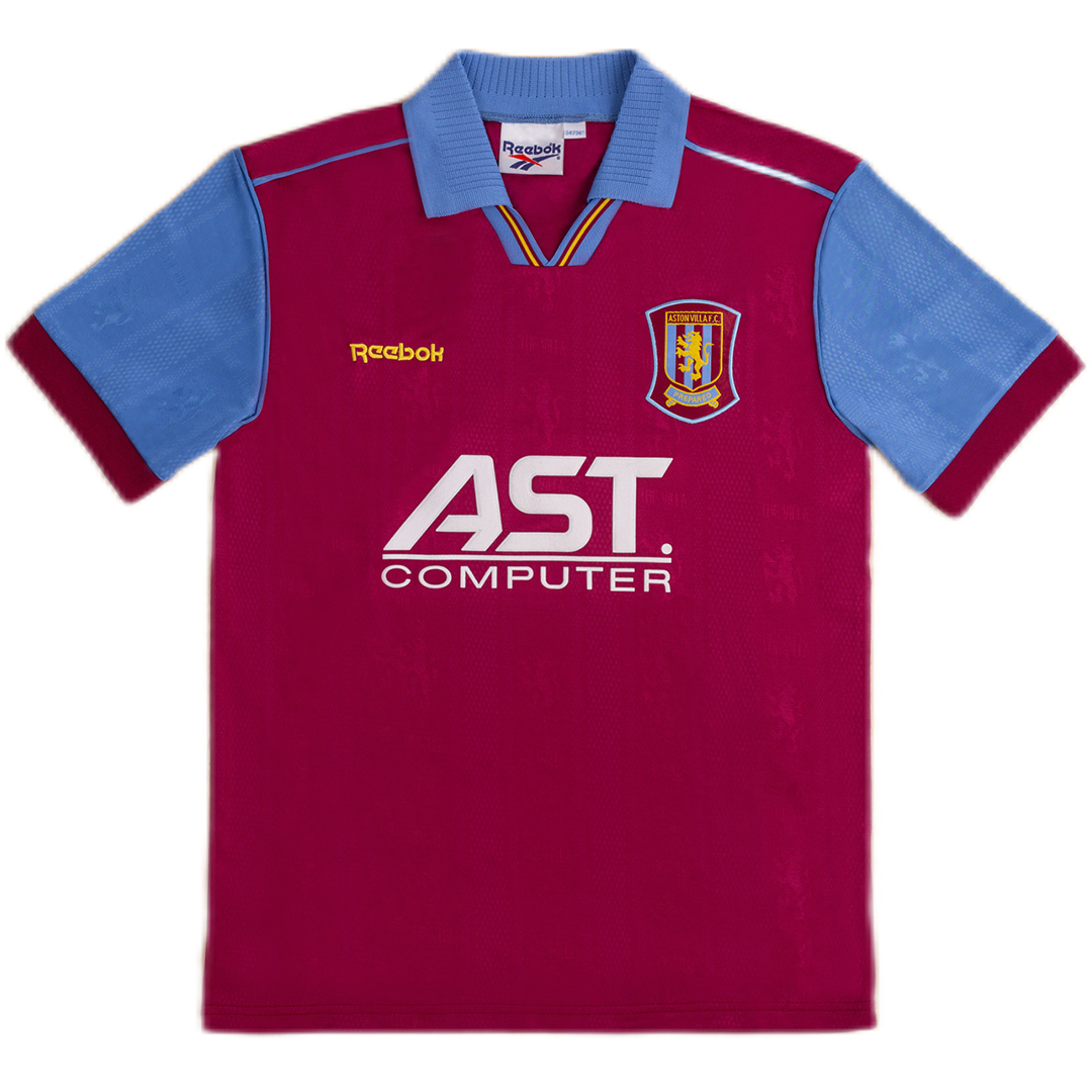 Retro Aston Villa Shirt Home 1995/97
