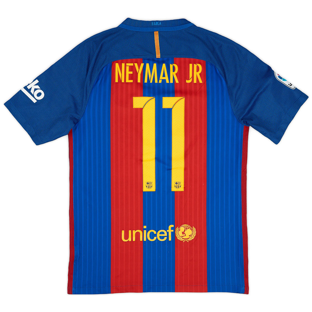 Retro Barcelona Shirt Home 2016/17 NEYMAR JR #11