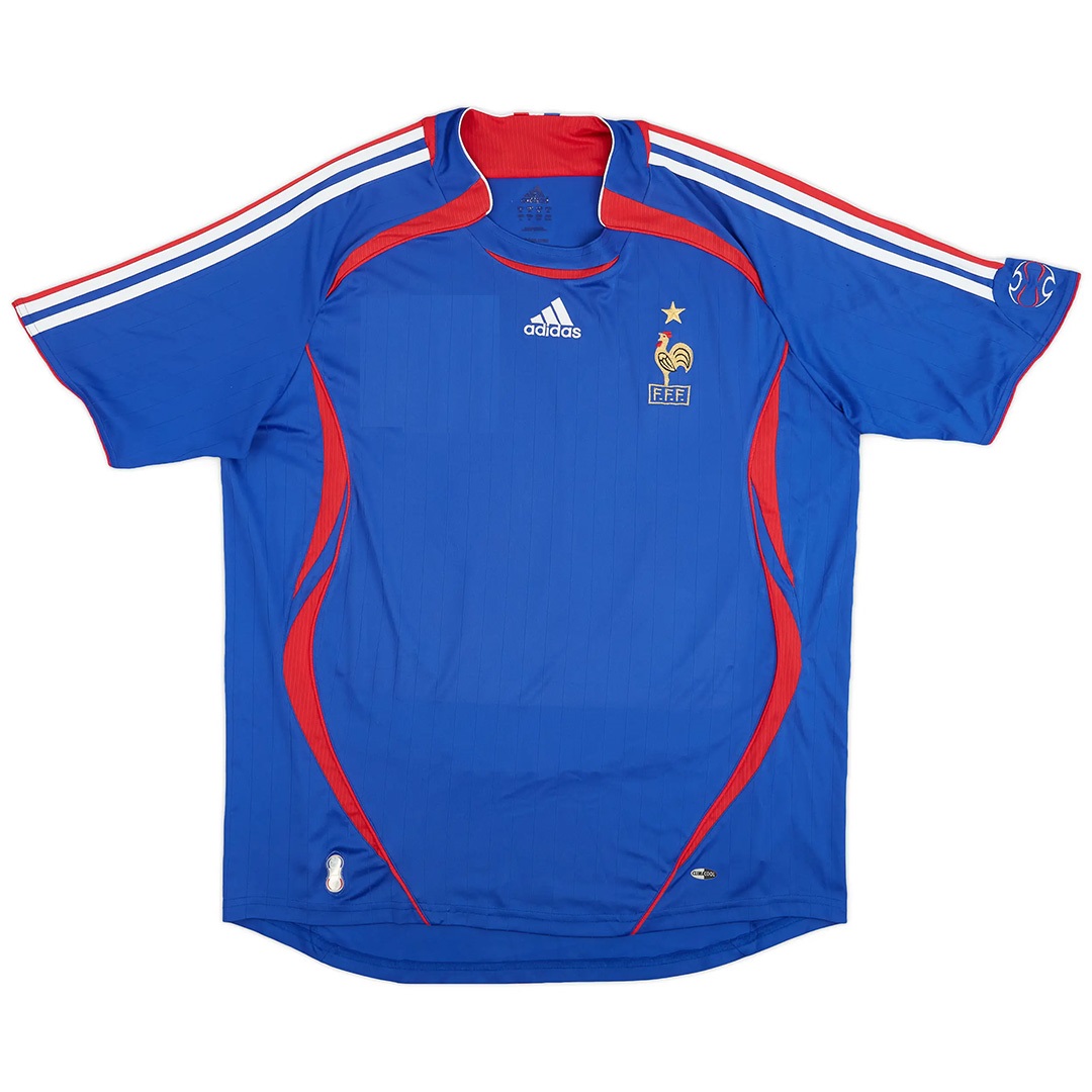 Retro France Shirt Home World Cup 2006