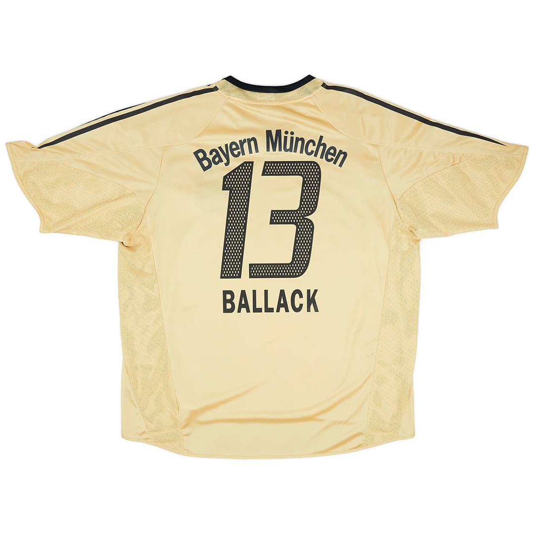 Retro Bayern Munich Shirt Away 2004/05 BALLACK #13