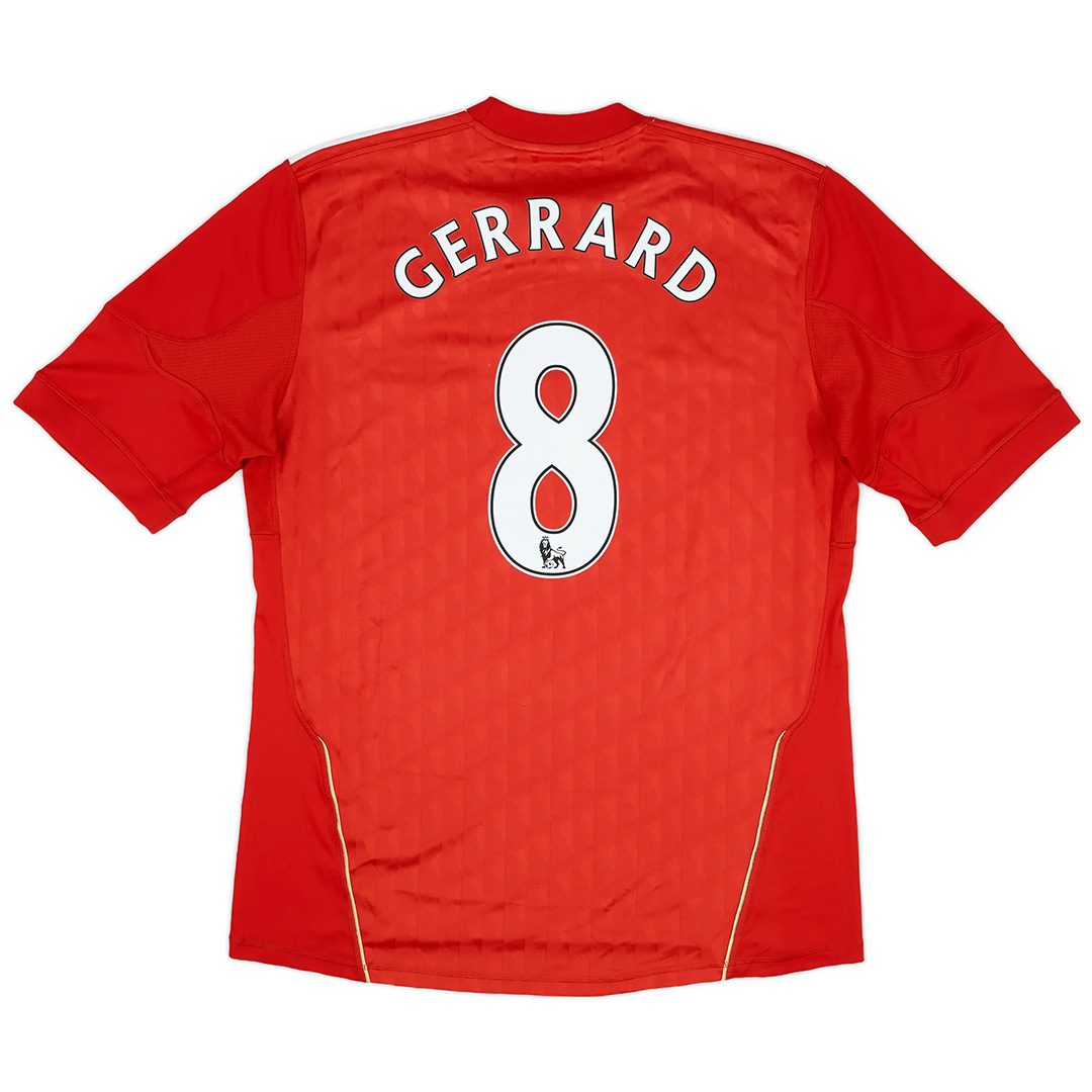 Retro Liverpool Shirt Home 2010/12 GERRARD #8