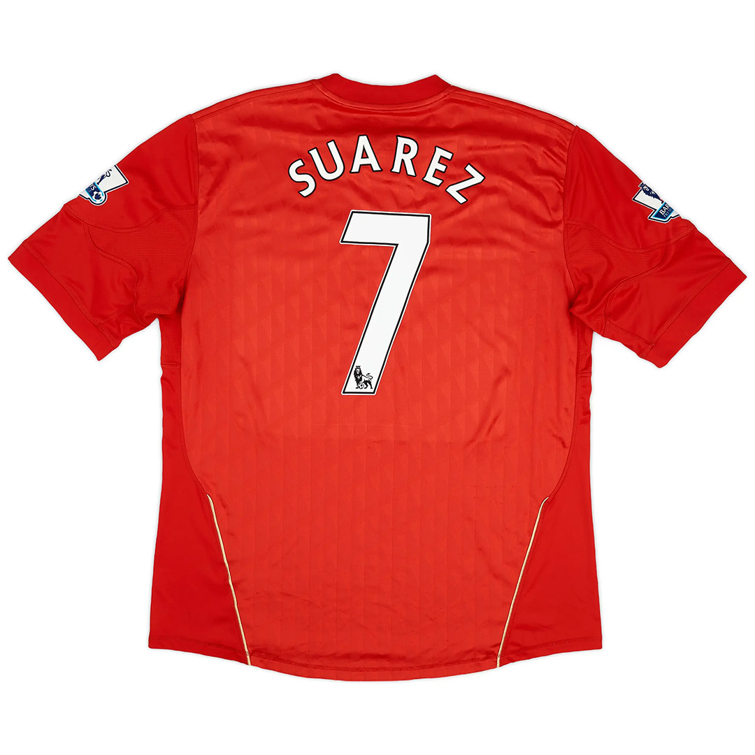Retro Liverpool Shirt Home 2010/12 SUAREZ #7