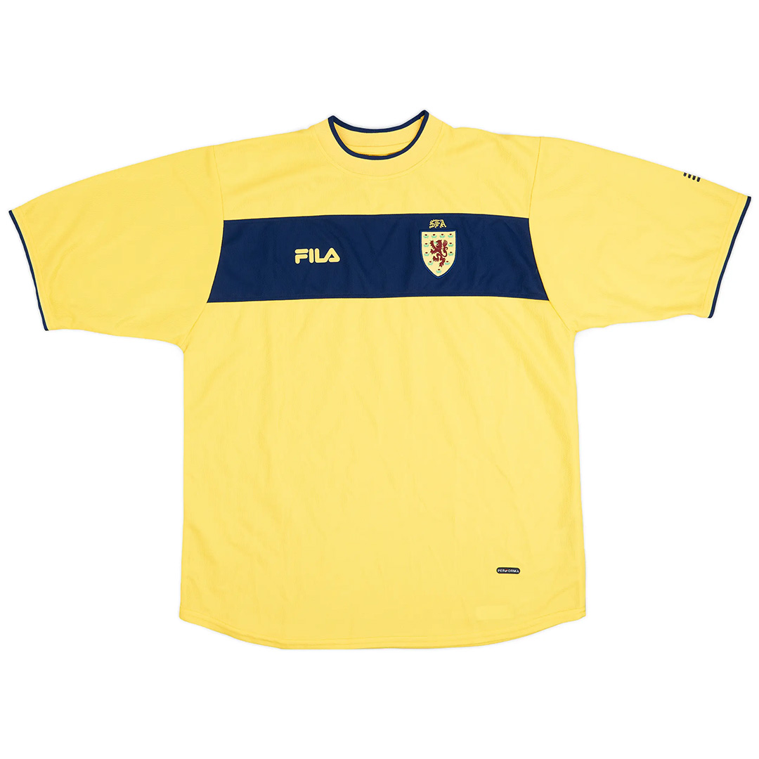 Retro Scotland Shirt Away 2002