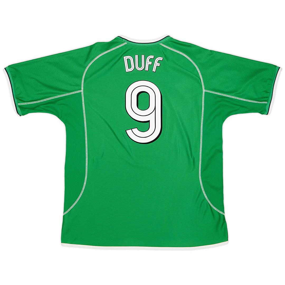 Retro Ireland Shirt Home 2002 DUFF #9