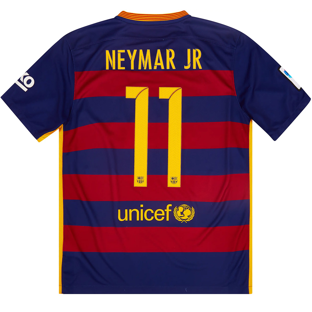 Retro Barcelona Home Shirt 2015/16 NEYMAR JR #11