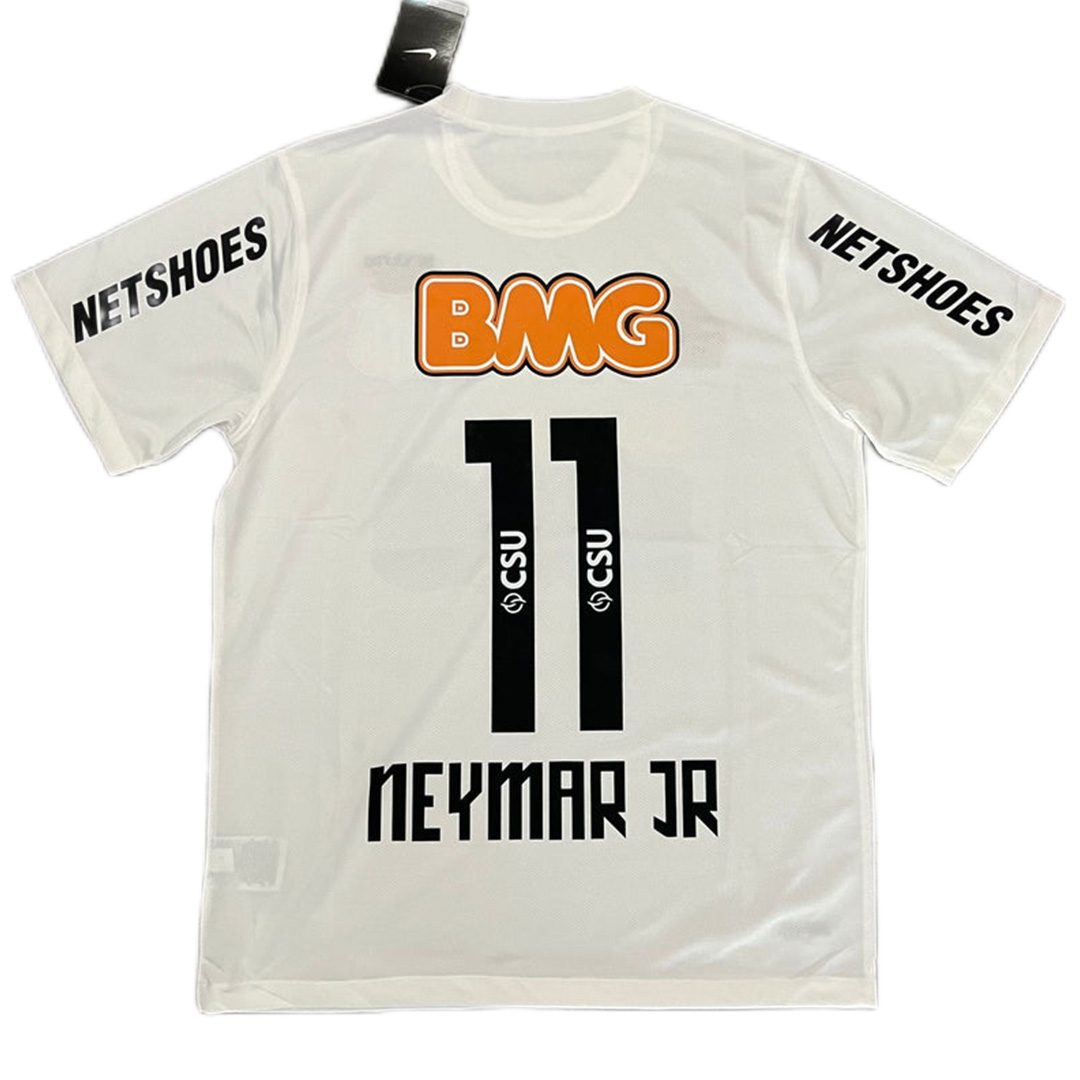 Retro Santos FC Shirt Home 2011/12 Neymar Jr #11
