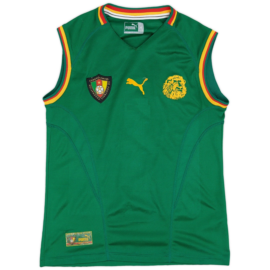Retro Cameroon Shirt Home 2002