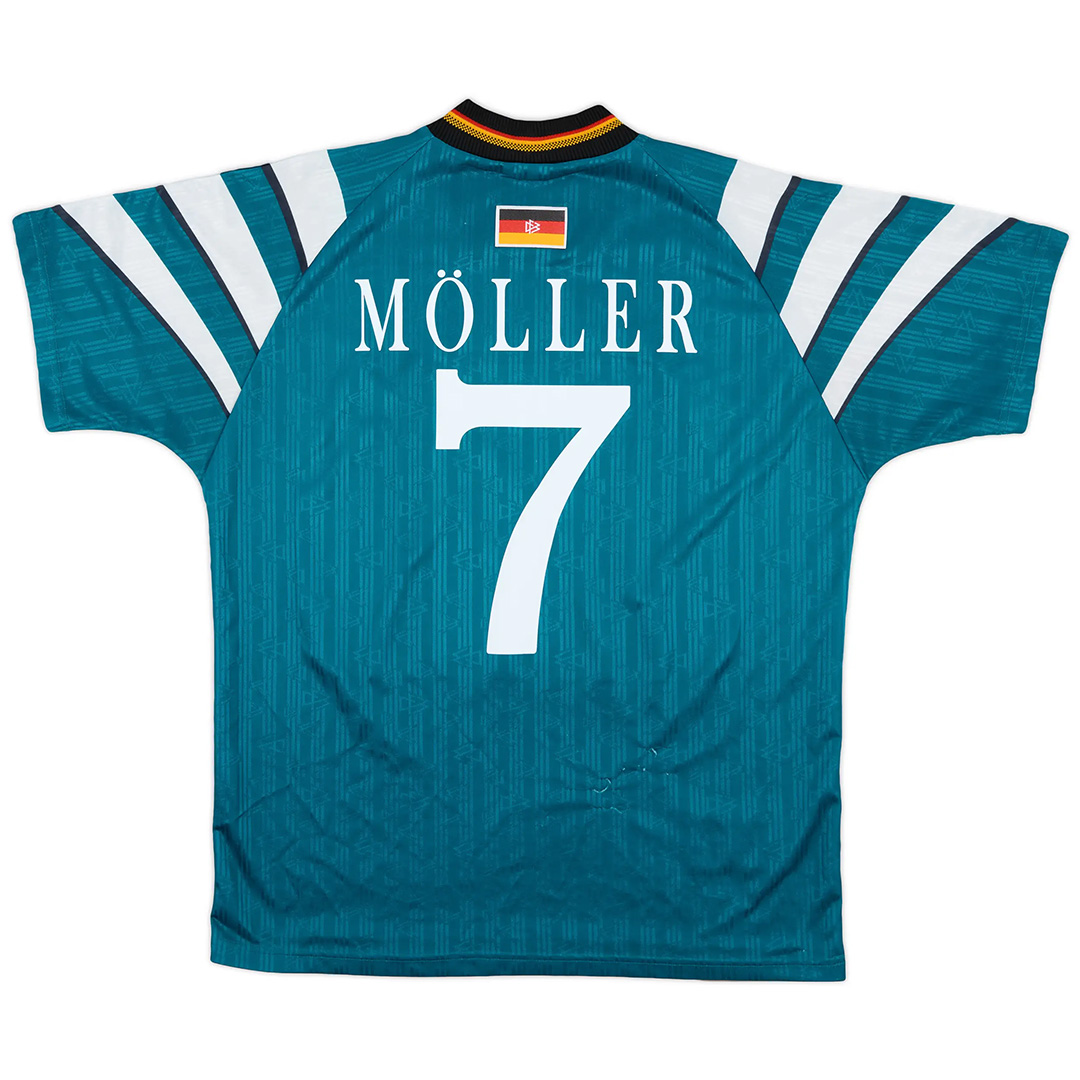 Retro Germany Shirt Away Euro Cup 1996 Möller #7