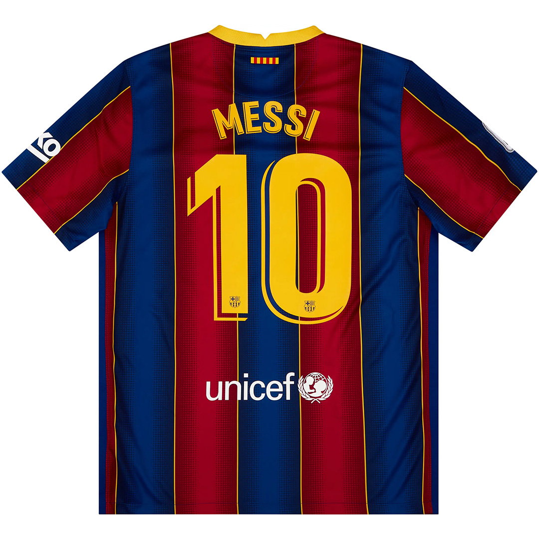 Retro Barcelona Shirt Home 2020/21 Messi #10