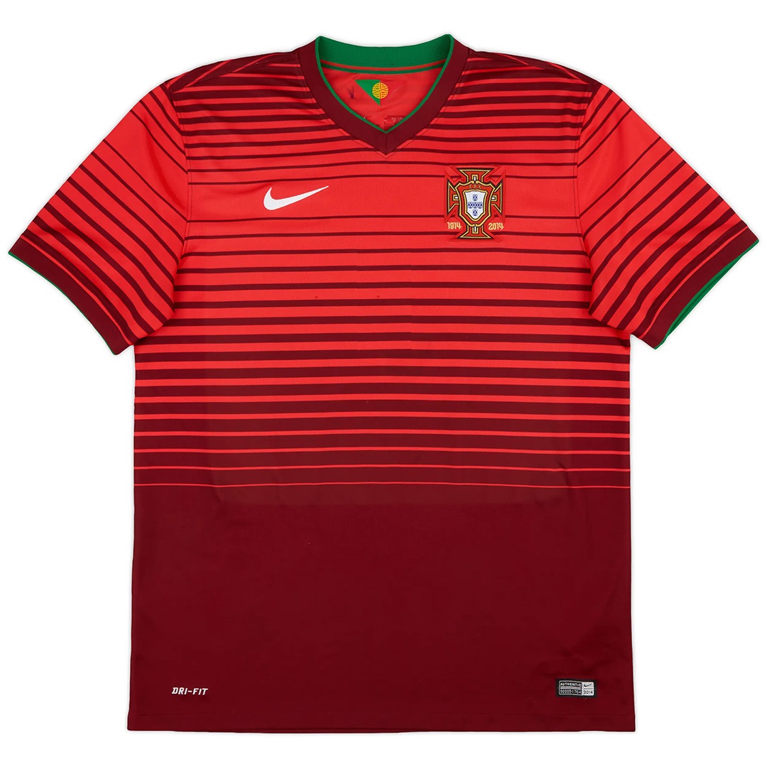 Retro Portugal Shirt Home 2014