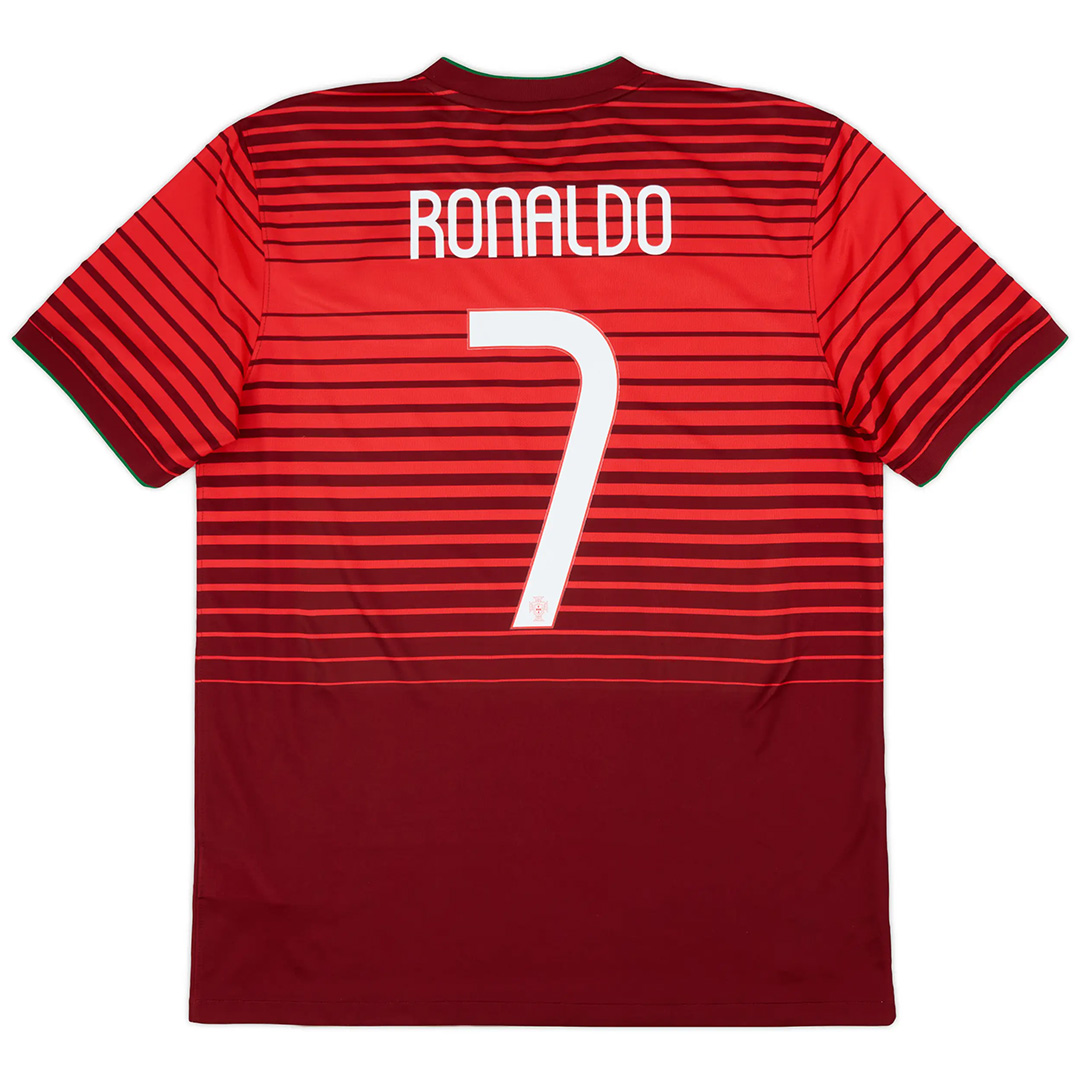 Retro Portugal 2014 Home Soccer Jersey Men's RONALDO #7