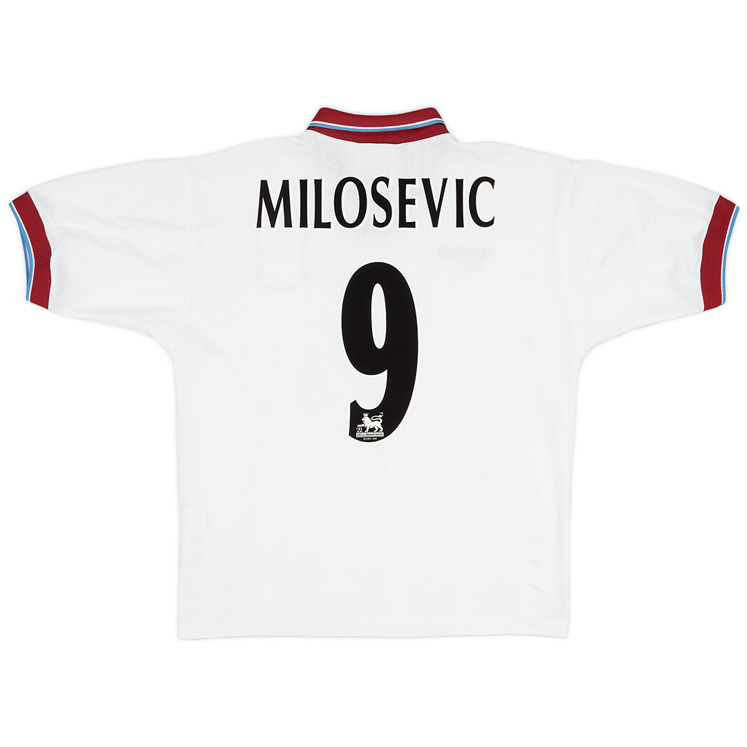 Retro Aston Villa Shirt Away 1996/98 MILOSEVIC #9